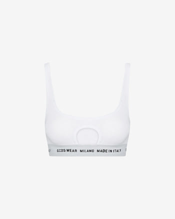 GCDS Wear oblò bra: Underwear White | GCDS